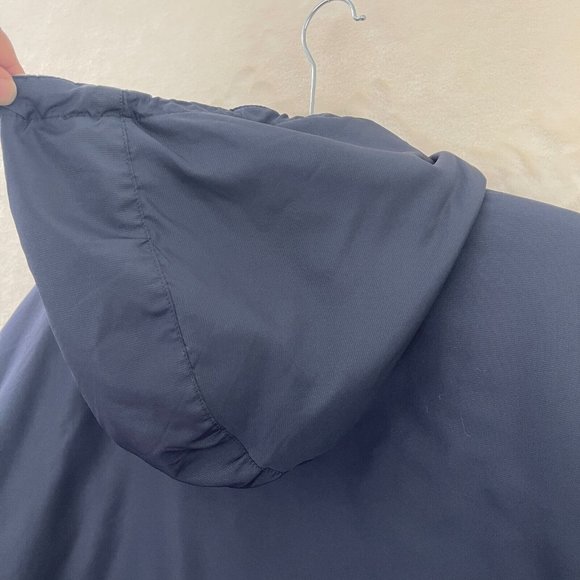 Wilson Blue Light Blue Hooded Full Zip Vintage Reversible Jacket Men's Size XL - Picture 5 of 9